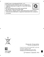 Preview for 28 page of Panasonic LUMIX DMC-FS10 Basic Operating Instructions Manual