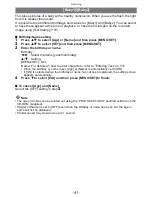 Preview for 61 page of Panasonic Lumix DMC-FS14 Operating Instructions Manual