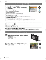 Предварительный просмотр 36 страницы Panasonic Lumix DMC-FS15 Operating Instructions Manual