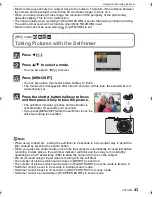 Предварительный просмотр 43 страницы Panasonic Lumix DMC-FS15 Operating Instructions Manual