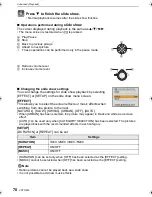 Предварительный просмотр 70 страницы Panasonic Lumix DMC-FS15 Operating Instructions Manual