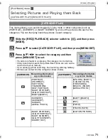 Предварительный просмотр 71 страницы Panasonic Lumix DMC-FS15 Operating Instructions Manual