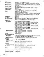 Предварительный просмотр 110 страницы Panasonic Lumix DMC-FS15 Operating Instructions Manual