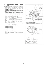 Предварительный просмотр 27 страницы Panasonic Lumix DMC-FS15EB Service Manual