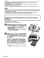 Preview for 14 page of Panasonic Lumix DMC-FS3 Operating Instructions Manual