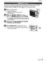 Preview for 19 page of Panasonic Lumix DMC-FS3 Operating Instructions Manual