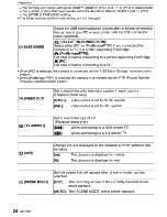 Preview for 24 page of Panasonic Lumix DMC-FS3 Operating Instructions Manual