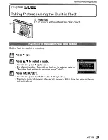 Preview for 39 page of Panasonic Lumix DMC-FS3 Operating Instructions Manual