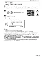 Preview for 43 page of Panasonic Lumix DMC-FS3 Operating Instructions Manual