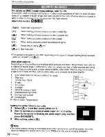 Preview for 62 page of Panasonic Lumix DMC-FS3 Operating Instructions Manual