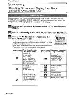 Preview for 70 page of Panasonic Lumix DMC-FS3 Operating Instructions Manual