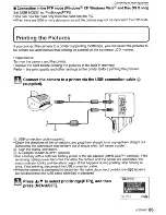 Preview for 85 page of Panasonic Lumix DMC-FS3 Operating Instructions Manual