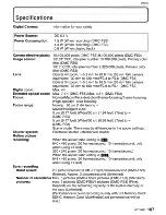 Preview for 107 page of Panasonic Lumix DMC-FS3 Operating Instructions Manual