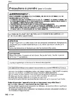 Preview for 116 page of Panasonic Lumix DMC-FS3 Operating Instructions Manual