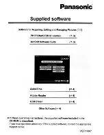 Preview for 122 page of Panasonic Lumix DMC-FS3 Operating Instructions Manual