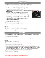 Preview for 72 page of Panasonic Lumix DMC-FS33 Operating Instructions Manual