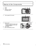 Предварительный просмотр 10 страницы Panasonic Lumix DMC-FS37 Basic Operating Instructions Manual