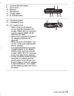 Предварительный просмотр 11 страницы Panasonic Lumix DMC-FS37 Basic Operating Instructions Manual