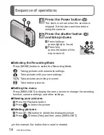 Preview for 14 page of Panasonic Lumix DMC-FS40 Basic Operating Instructions Manual