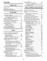 Preview for 2 page of Panasonic LUMIX DMC-FS6 Operating Instructions Manual