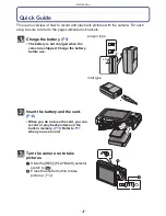 Preview for 4 page of Panasonic LUMIX DMC-FS6 Operating Instructions Manual