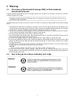 Preview for 6 page of Panasonic Lumix DMC-FS9EB Service Manual