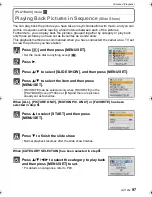 Preview for 97 page of Panasonic LUMIX DMC-FT1 Operating Instructions Manual