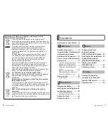 Preview for 4 page of Panasonic Lumix DMC-FT10 Basic Operating Instructions Manual