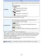 Preview for 49 page of Panasonic Lumix DMC-FT25 Operating Instructions Manual