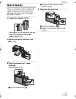 Предварительный просмотр 11 страницы Panasonic Lumix DMC-FX01 Operating Instructions Manual