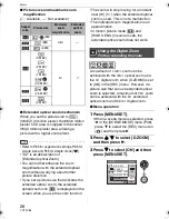 Предварительный просмотр 28 страницы Panasonic Lumix DMC-FX01 Operating Instructions Manual