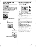 Предварительный просмотр 41 страницы Panasonic Lumix DMC-FX01 Operating Instructions Manual