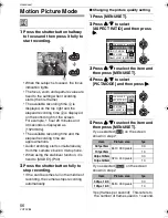 Предварительный просмотр 56 страницы Panasonic Lumix DMC-FX01 Operating Instructions Manual