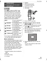 Предварительный просмотр 63 страницы Panasonic Lumix DMC-FX01 Operating Instructions Manual