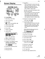 Предварительный просмотр 87 страницы Panasonic Lumix DMC-FX01 Operating Instructions Manual