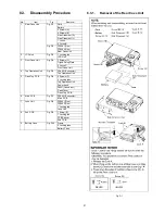 Предварительный просмотр 21 страницы Panasonic Lumix DMC-FX01EB Service Manual