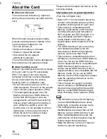 Preview for 16 page of Panasonic Lumix DMC-FX07K Operating Instructions Manual