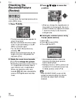 Preview for 32 page of Panasonic Lumix DMC-FX07K Operating Instructions Manual