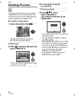 Preview for 34 page of Panasonic Lumix DMC-FX07K Operating Instructions Manual