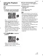 Preview for 67 page of Panasonic Lumix DMC-FX07K Operating Instructions Manual