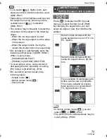 Preview for 73 page of Panasonic Lumix DMC-FX07K Operating Instructions Manual