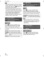 Preview for 78 page of Panasonic Lumix DMC-FX07K Operating Instructions Manual