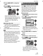 Preview for 81 page of Panasonic Lumix DMC-FX07K Operating Instructions Manual