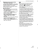 Preview for 97 page of Panasonic Lumix DMC-FX07K Operating Instructions Manual