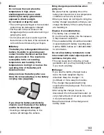 Preview for 103 page of Panasonic Lumix DMC-FX07K Operating Instructions Manual