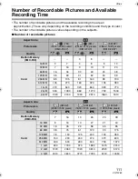 Preview for 111 page of Panasonic Lumix DMC-FX07K Operating Instructions Manual