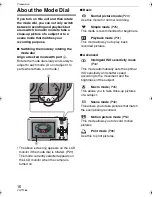 Preview for 16 page of Panasonic Lumix DMC-FX100 Operating Instructions Manual