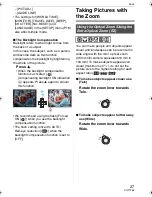 Preview for 27 page of Panasonic Lumix DMC-FX100 Operating Instructions Manual