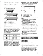 Preview for 29 page of Panasonic Lumix DMC-FX100 Operating Instructions Manual