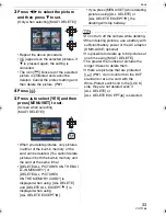 Preview for 33 page of Panasonic Lumix DMC-FX100 Operating Instructions Manual